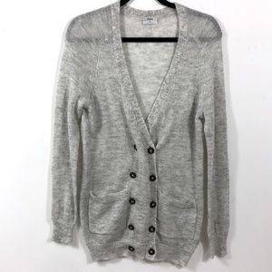 🆕Madewell>Wallace mohair blend marled long cardigan NWOT